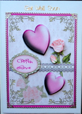 Hearts and Roses with Love by Mary Murphy