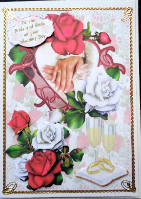 Bride and Bride Wedding Hands by Mary Murphy