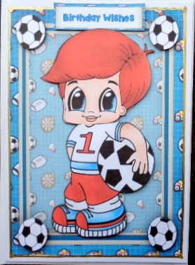 The No 1, Footie Fan  by Mary Murphy