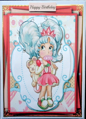 Princess Lollipop in Pyramid  by Mary Murphy