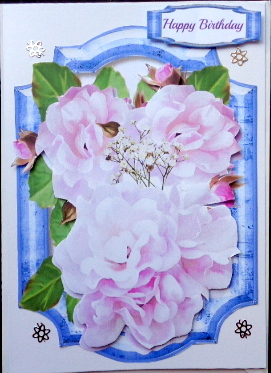 Beautiful Soft Lilac Roses in a Bracket  by Mary Murphy