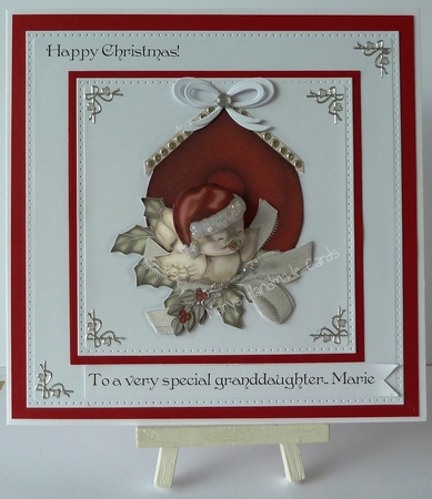 The Christmas Sparrow Decoupage by Mary Thomsen