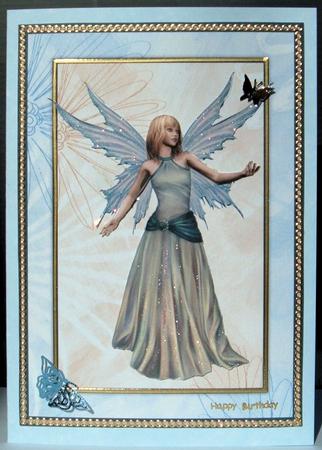 Magical Fairy Card Front Kit, Birthdays Etc -  by Mary Trueman