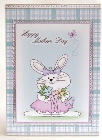 A4 Little Bunny - Mothers Day by Mary Trueman