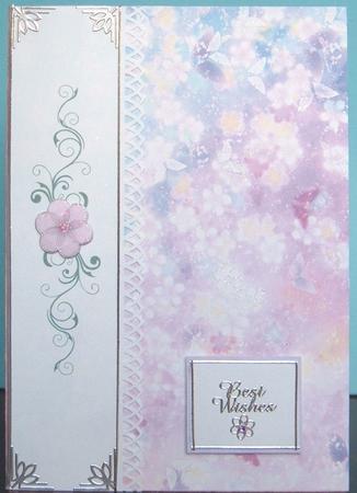 Oriental Style Backing Paper by Mary Trueman