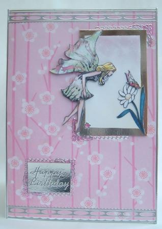 Oriental Style Backing Paper by Mary Trueman