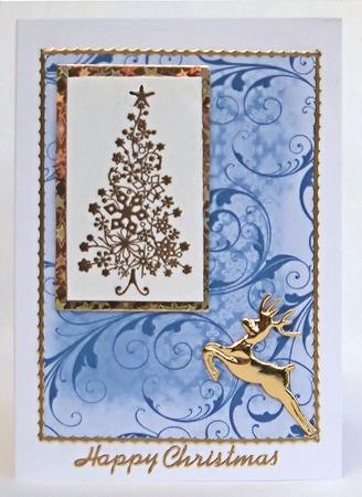 Christmas Harp Angels Swirl Background Paper by Mary Trueman