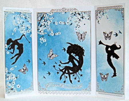 Beautiful Silhouette Gatefold by Mary Trueman