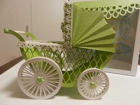 Princess Catherine 3D Pram & Box by Maryanne Graham