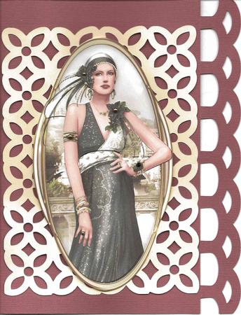 Fancy Mat 5 by Mary Jane Harris