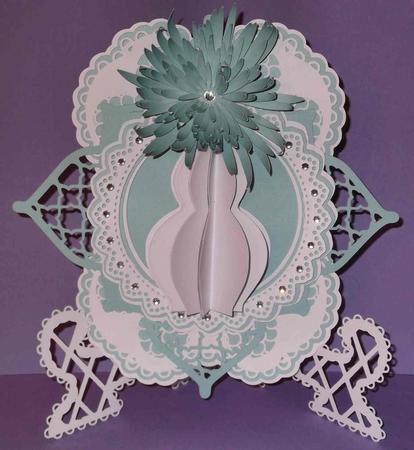 Fancy Stand Card & Box 3 by Mary Jane Harris
