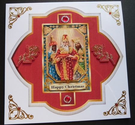 Wise Men With Gifts Decoupage QS by Maureen Garrigan