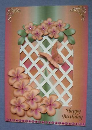 Springtime - Trellis Card Kit by Maureen Garrigan