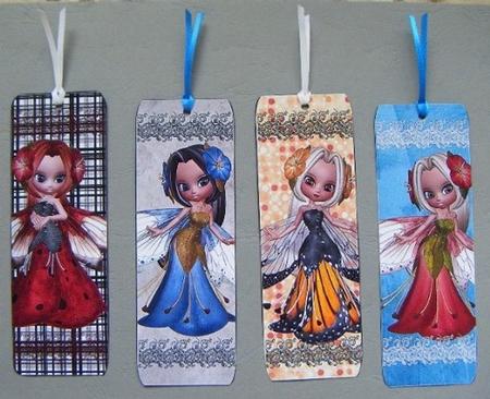 Toon Fairy Bugs and Flowers by Maureen Garrigan