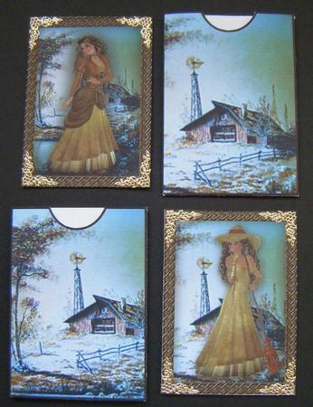 Ravishing Romanies - Poser Series by Maureen Garrigan