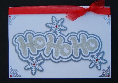 Ho Ho Ho Topper by Maureen Garrigan