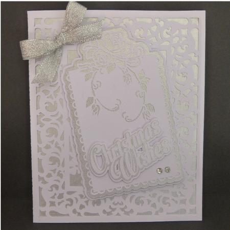 Christmas Wishes Tag Card by Maureen Garrigan