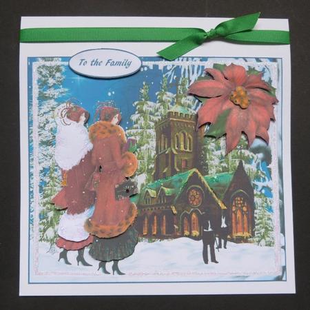 Evening Winter Church Service Mini Kit by Maureen Garrigan