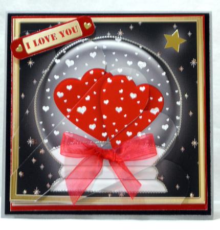 Love Globe Fan Pyramage Topper by Maurine Tapscott