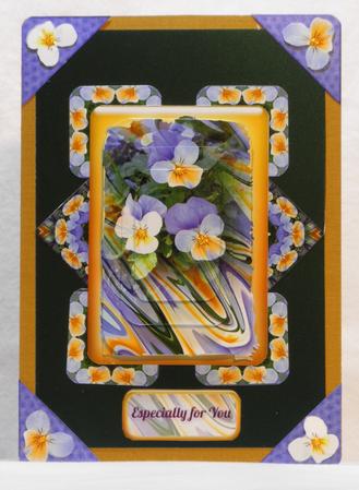 Photo Floral 1.4, Pansies by Maurine Tapscott