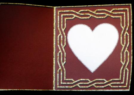 Heart in Frame Insert 4 by Maurine Tapscott