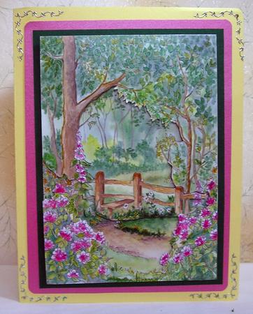 Woodland Scene Step by Step Decoupage Kit by Maurine Tapscott