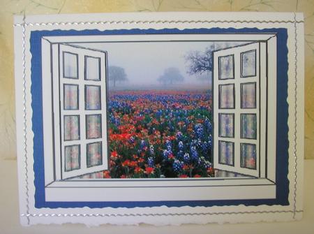 Open Window Digital Stamp by Maurine Tapscott