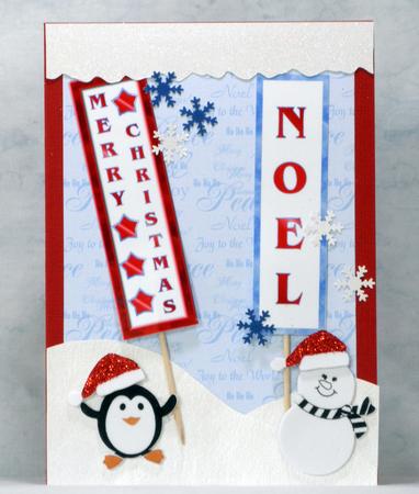 Subtle Shade Christmas Sentiments Backing Paper by Maurine Tapscott