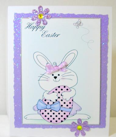 A4 Little Bunny - Easter by Maurine Tapscott
