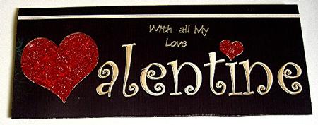 Large Dl Valentine Quick Cut and Fold Card by Maxine Jones
