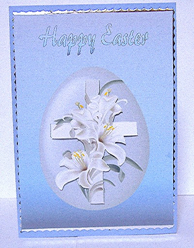 A4 Easter Card by Maxine Jones