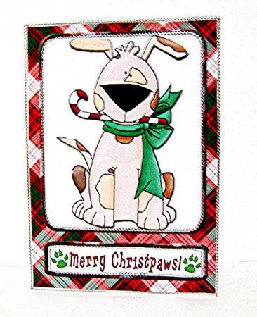 Merry Christpaws Quick Card by Maxine Jones