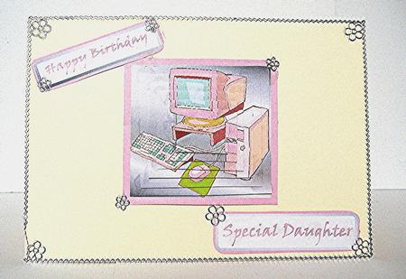 Pink Computer by Maxine Jones