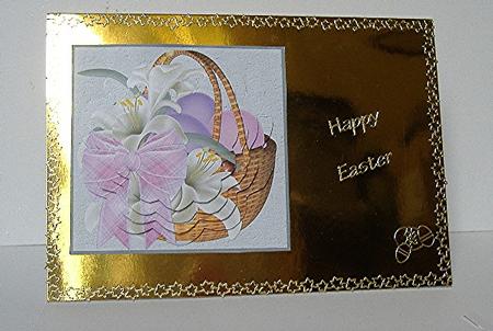 Easter Basket of Eggs by Maxine Jones