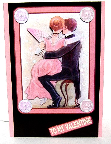 To Be Close to You Decoupage by Maxine Jones