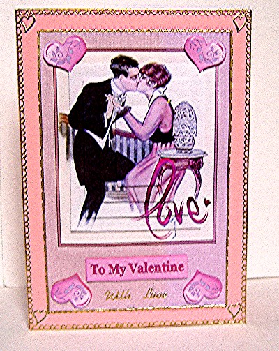 To My Valentine Card Front by Maxine Jones