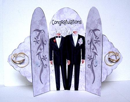 Civil Partnership, Trifold by Maxine Jones