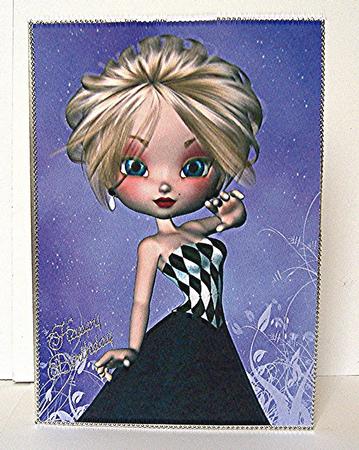 Megan A4 Card Front by Maxine Jones