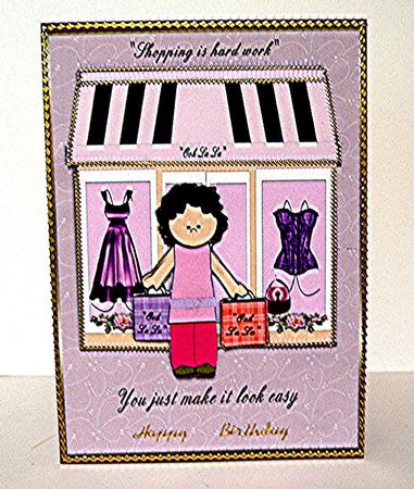 Shoppings Hard Work - you Just Make It Look Easy by Maxine Jones