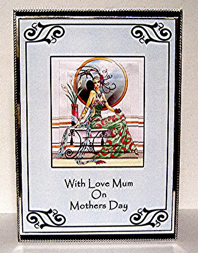 Deco Lady 2 by Maxine Jones