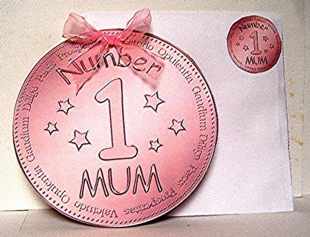 Number 1 Mum Medal Rock N Roll Kit, Envelope and Insert by Maxine Jones