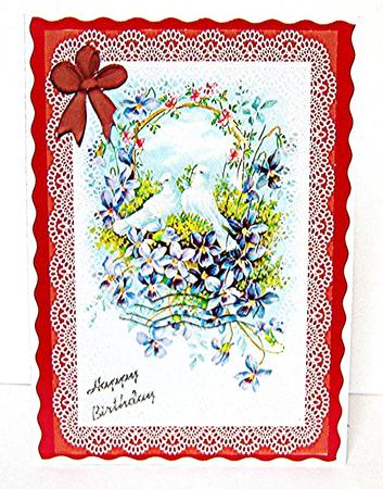 2 White Doves for Love and Peace by Maxine Jones