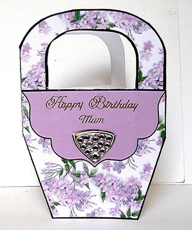 Gem Clasp Handbag 1 by Maxine Jones