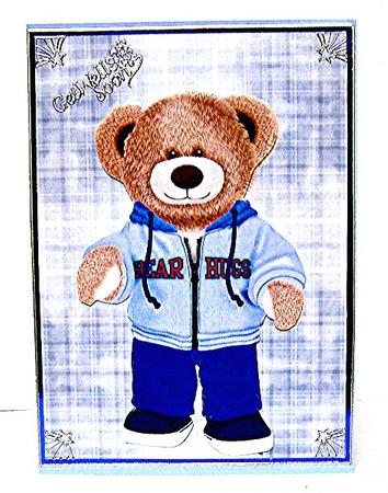 A4 Bear Hugs by Maxine Jones