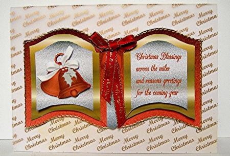 Red Bells and White Ribbon by Maxine Jones