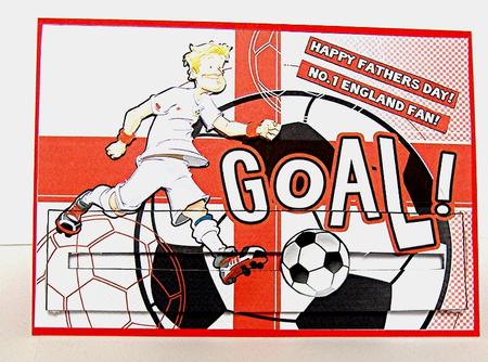England Football Dude Slider. by Maxine Jones