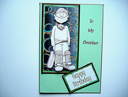 Cricketer Doodles by Maxine Jones