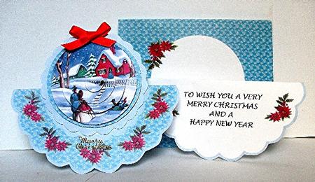 Winter's Scene Pyramid Rocker Card Kit :christmas: by Maxine Jones