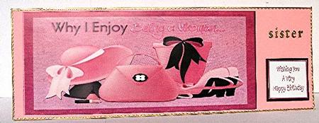 Being a Woman Dl Quick Card by Maxine Jones