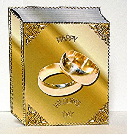 Wedding Book 2 Shaped Card by Maxine Jones